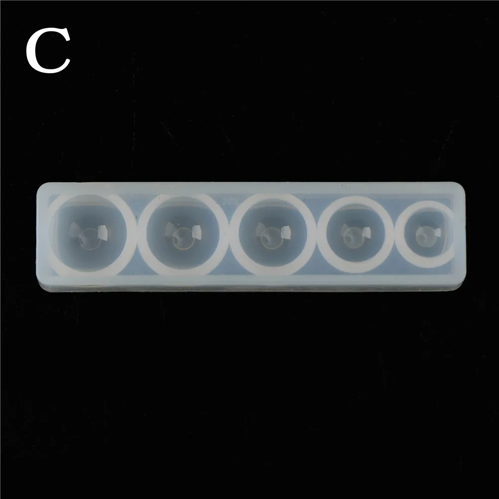 Craft DIY Transparent UV Resin DIY Liquid Silicone Mold for Earrings Necklace Making Jewelry Flat Round Cabochon Pendant Charms
Craft DIY Transparent UV Resin DIY Liquid Silicone Mold for Earrings Necklace Making Jewelry Flat Round Cabochon Pendant Charms