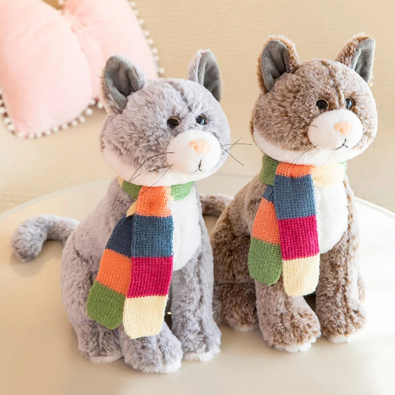 33cm Kawaii Cat Plush Toys Stuffed Animals Cute Plushie Soft Dolls Sleep Pillow Toys For Children Baby Companion Birthday Gifts
33cm Kawaii Cat Plush Toys Stuffed Animals Cute Plushie Soft Dolls Sleep Pillow Toys For Children Baby Companion Birthday Gifts