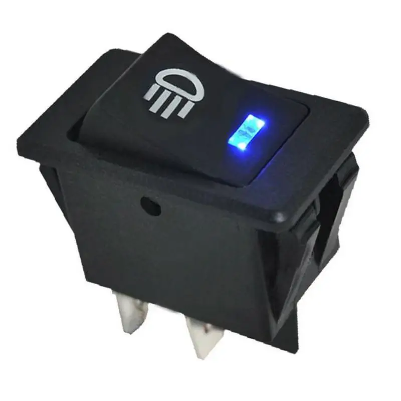 12V Vehicle Car Boat Fog Light LED Rocker Switch Dash Dashboard Blue 4 Pin New A0NE
12V Vehicle Car Boat Fog Light LED Rocker Switch Dash Dashboard Blue 4 Pin New A0NE