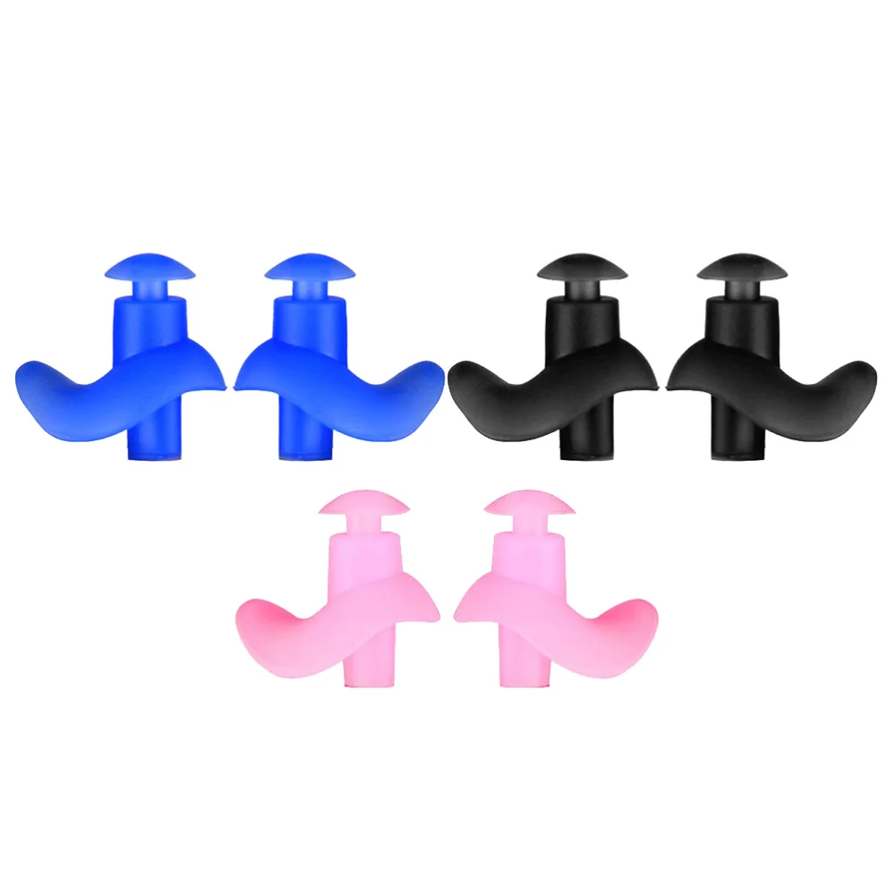 3 Pairs Professional Swimming Ear Plugs Waterproof Reusable Silicone Earplugs for Adult (Blue + White +)
3 Pairs Professional Swimming Ear Plugs Waterproof Reusable Silicone Earplugs for Adult (Blue + White +)