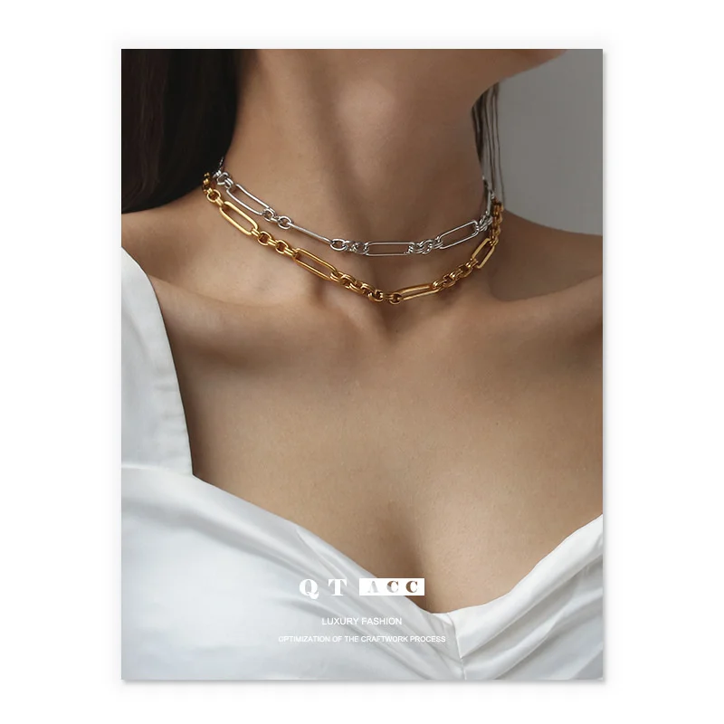Color Vacuum Irrgular Geometric Minimalist For Pendant Necklace Plated Gold Gift Women Decoration Chains Accessories Jewellery
Color Vacuum Irrgular Geometric Minimalist For Pendant Necklace Plated Gold Gift Women Decoration Chains Accessories Jewellery