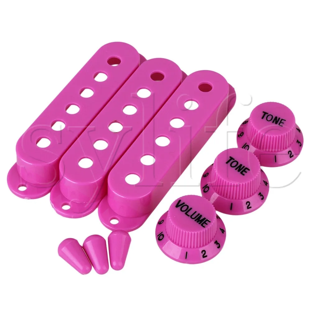 3xRose Red Plastic 48/50/52 Single Coil Pickup Cover 1V2T Knobs Electric Guitar
3xRose Red Plastic 48/50/52 Single Coil Pickup Cover 1V2T Knobs Electric Guitar