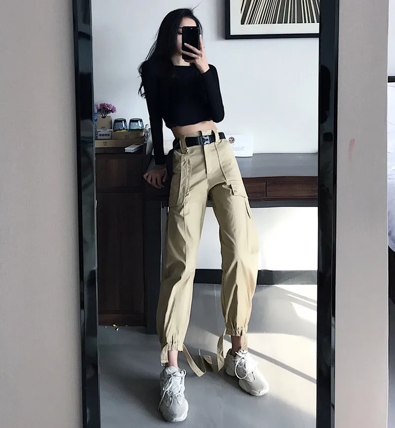 French Hip-Hop Cargo Pants Women's Summer Loose And Handsome bf Wind Ins High-Waisted Slim Straight Legging Casual Pants
French Hip-Hop Cargo Pants Women's Summer Loose And Handsome bf Wind Ins High-Waisted Slim Straight Legging Casual Pants