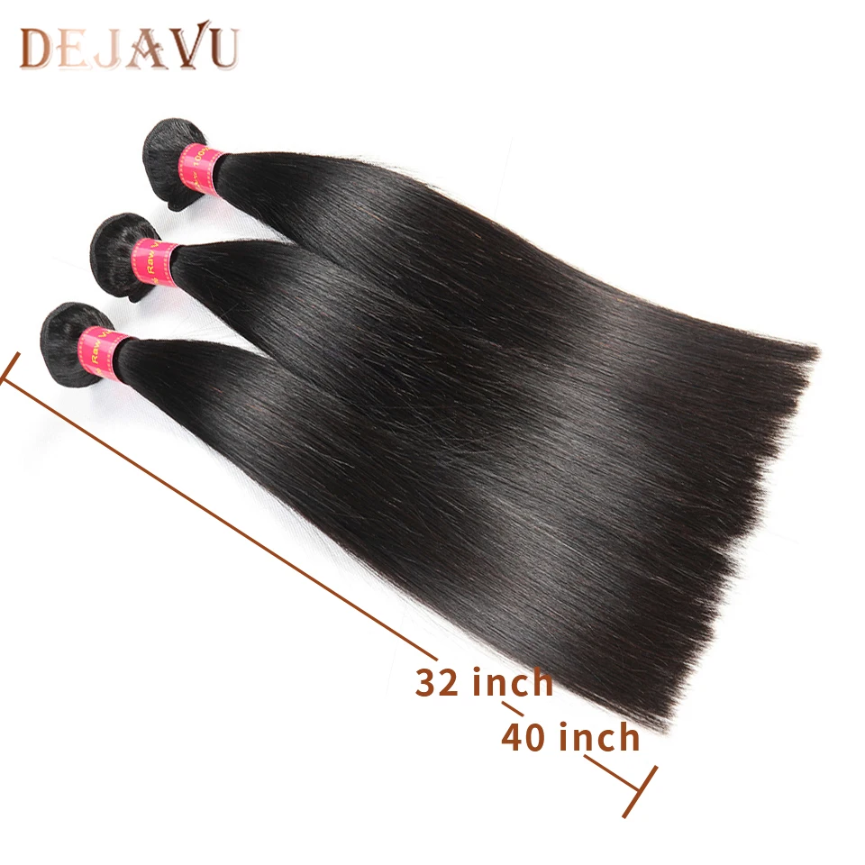 Фото Dejavu прямые волосы для наращивания Малайзия 100% человеческие - купить