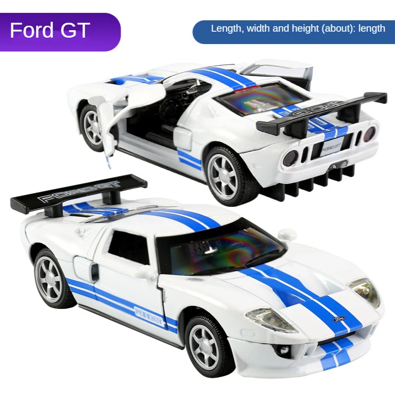 1:32 FORD GT Sports Car Toy Vehicle Alloy Die Cast Sound Light Pull Back Sports Car Miniatur Car Boy Gift Collection
1:32 FORD GT Sports Car Toy Vehicle Alloy Die Cast Sound Light Pull Back Sports Car Miniatur Car Boy Gift Collection