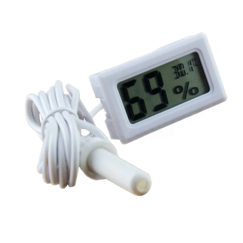 FY-12 Embedded Electronic Temperature and Humidity Meter Digital Temperature and Humidity Meter with Probe
FY-12 Embedded Electronic Temperature and Humidity Meter Digital Temperature and Humidity Meter with Probe