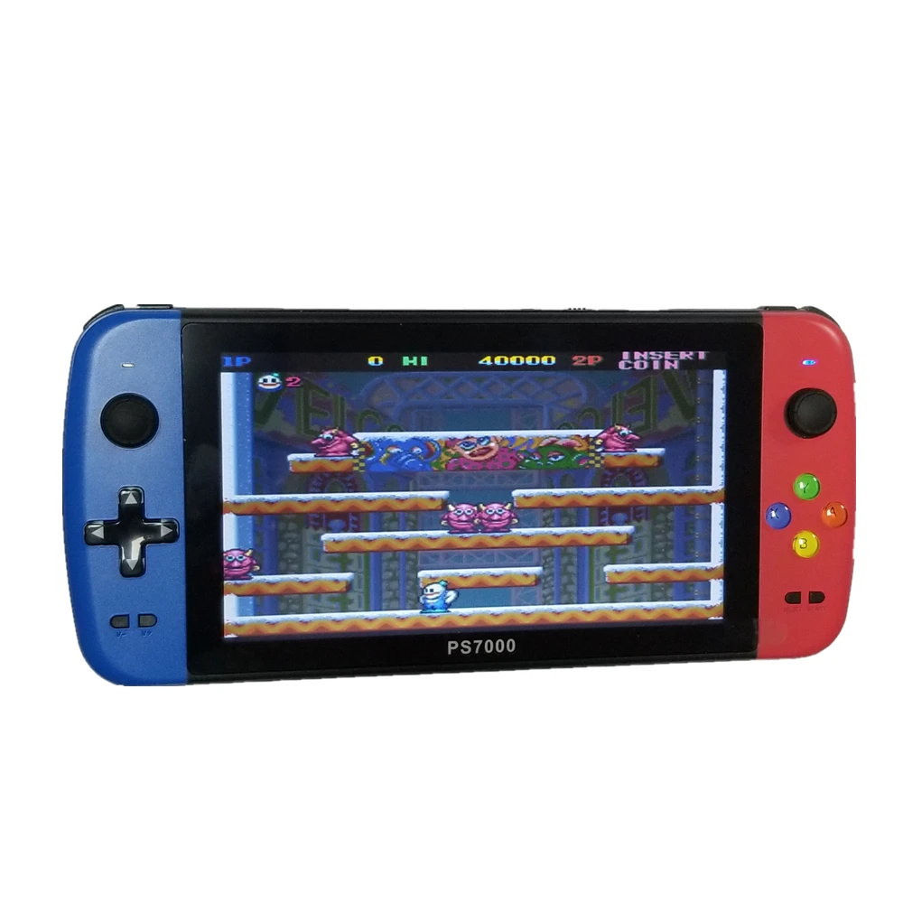 Best Q900/PS7000 portable game console 7 inch video game machine 32GB/64GB with 5000 free games for PS1 Mame 8/16/32/64/128 bit
Best Q900/PS7000 portable game console 7 inch video game machine 32GB/64GB with 5000 free games for PS1 Mame 8/16/32/64/128 bit