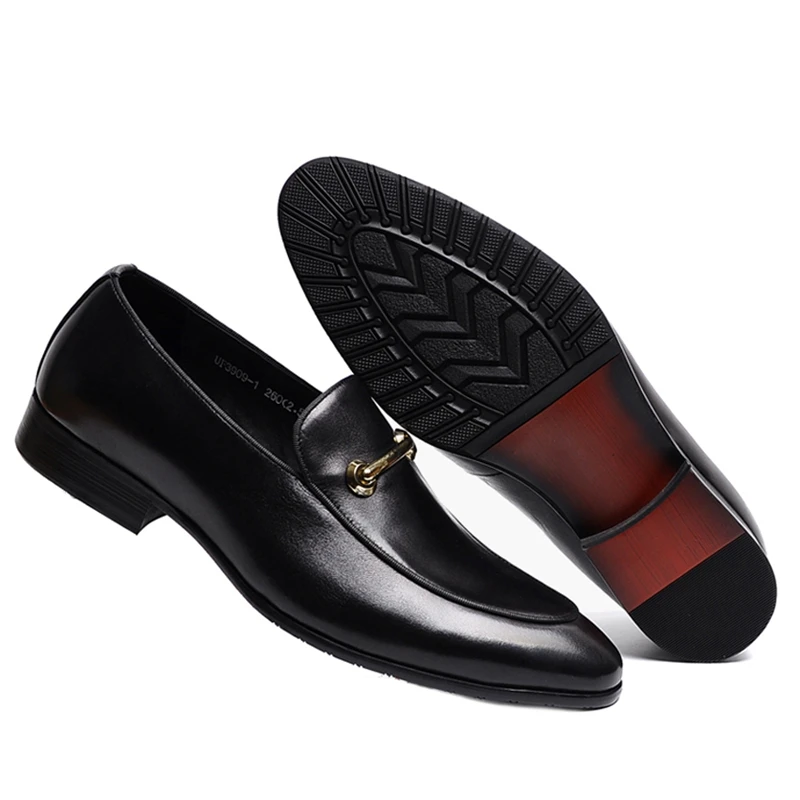 New Classic Genuine Leather Man Metal Trim Flats Comfortable Casual Loafers Basic Slip on Men's Office Business Shoes WF153
New Classic Genuine Leather Man Metal Trim Flats Comfortable Casual Loafers Basic Slip on Men's Office Business Shoes WF153