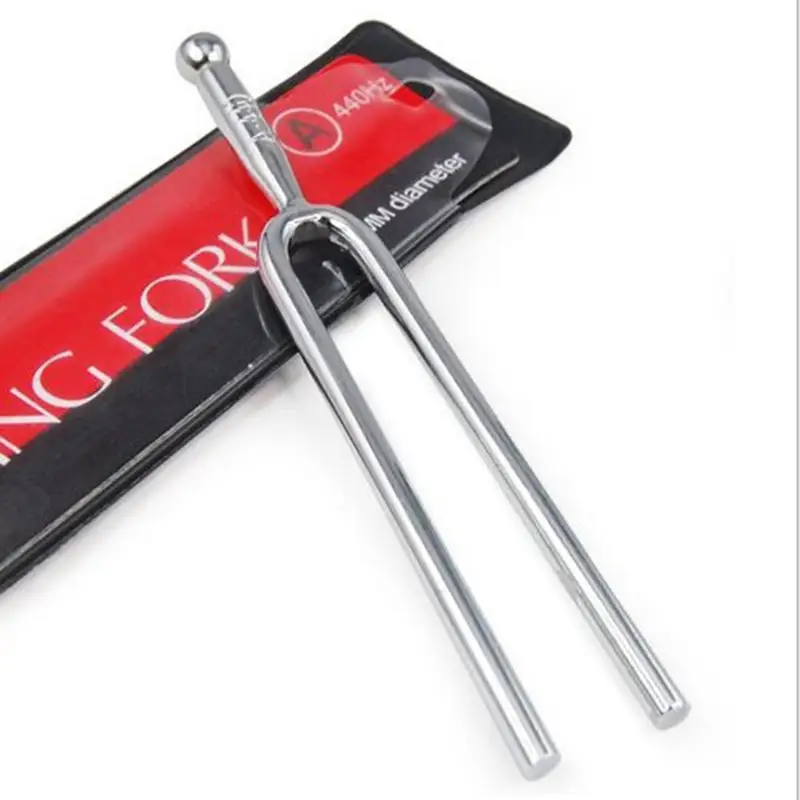 Hot Stainless Steel Guitar Tuner Tunning 440Hz A Tone Tuning Fork Musical Instrument Excellent For Guitar Accessories
Hot Stainless Steel Guitar Tuner Tunning 440Hz A Tone Tuning Fork Musical Instrument Excellent For Guitar Accessories
