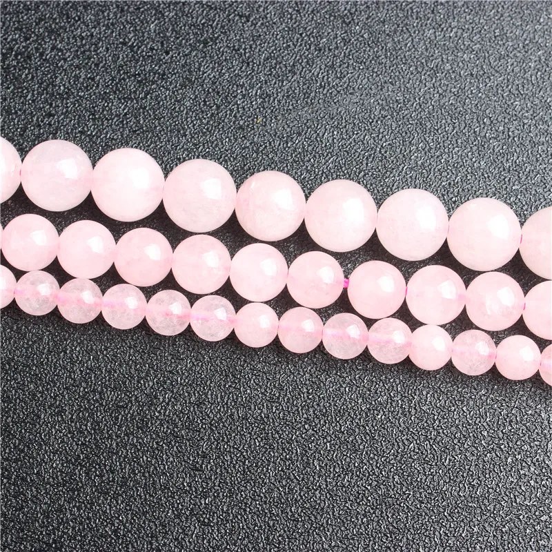 Fashion jewelry 4/6/8/10/12MM Pink Crystal Loose beads Pearl natural stone suitable for DIY bracelet necklace accessories
Fashion jewelry 4/6/8/10/12MM Pink Crystal Loose beads Pearl natural stone suitable for DIY bracelet necklace accessories