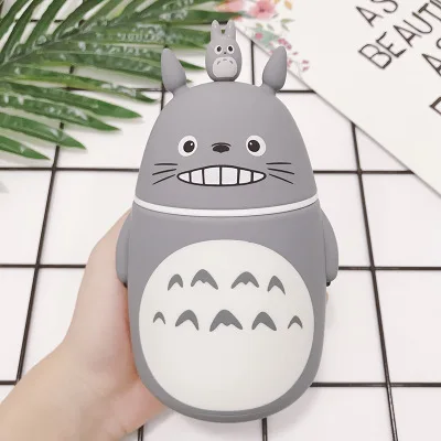 Fashion Creative Double Heat-resisting Lovely Totoro High quality Glass Drinking Cartoon style glass Water Bottles 
Fashion Creative Double Heat-resisting Lovely Totoro High quality Glass Drinking Cartoon style glass Water Bottles