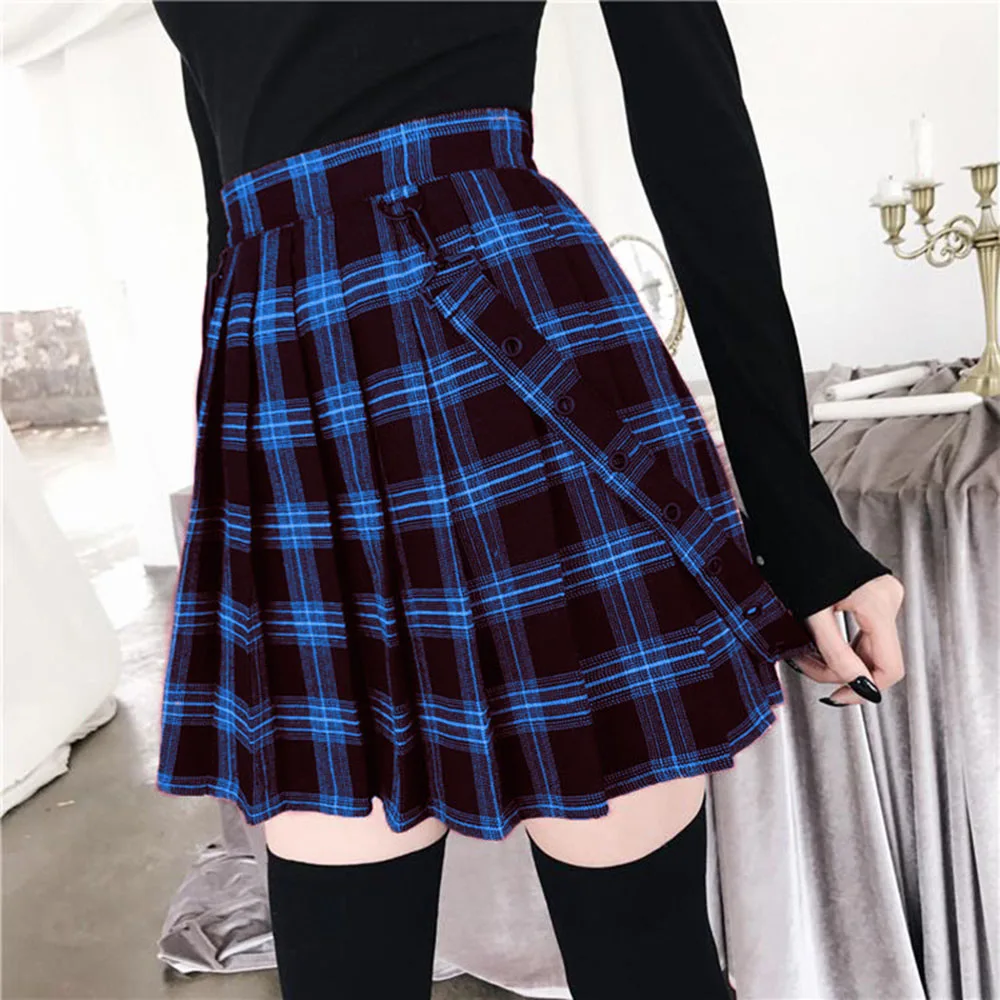 2021 Summer High Street Skirt Fashion Design Casual Simple Hipster Thin High Waist Lattice Printing Pleated
2021 Summer High Street Skirt Fashion Design Casual Simple Hipster Thin High Waist Lattice Printing Pleated