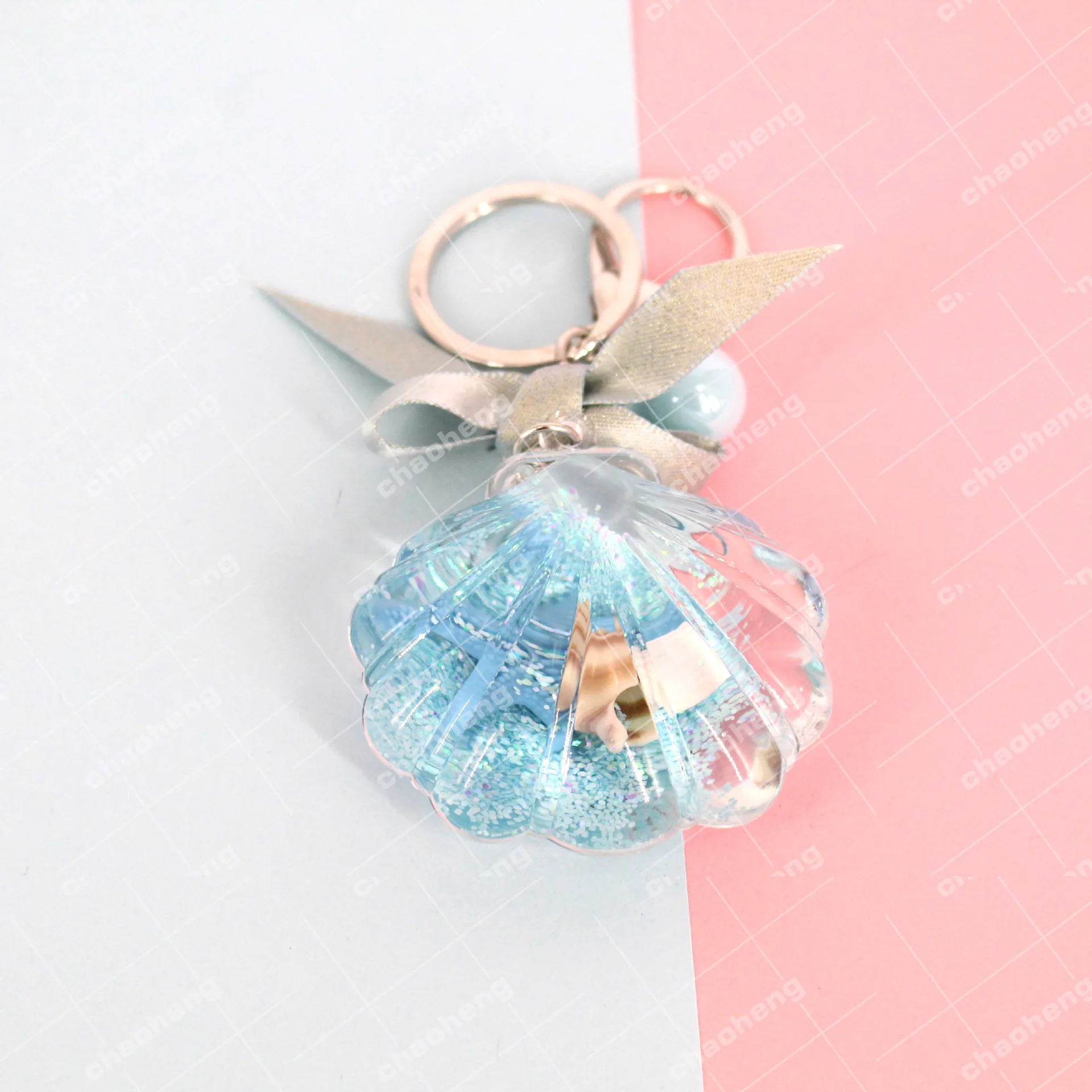 Creative Catch of Summer Starfish Seashells Quicksand Seashell-like Pendant Keychain Hidden In Seashells In The Sea World 
Creative Catch of Summer Starfish Seashells Quicksand Seashell-like Pendant Keychain Hidden In Seashells In The Sea World