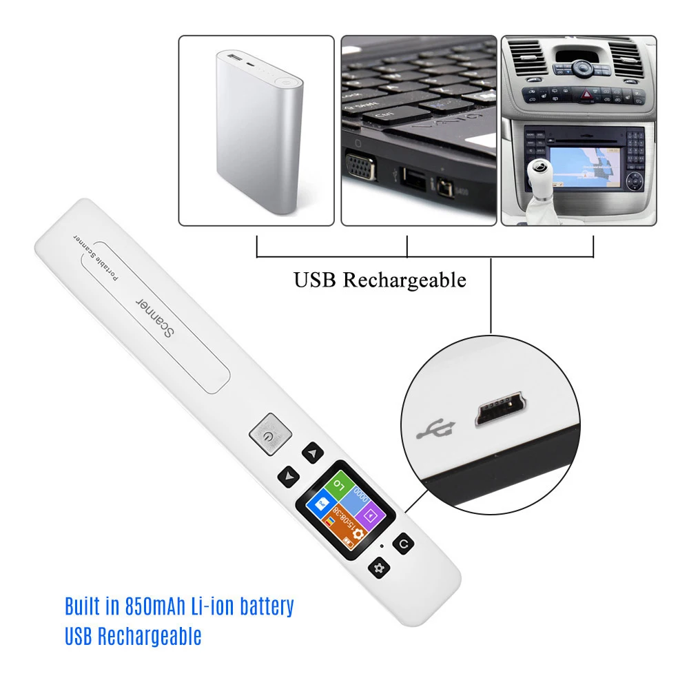 Wifi 1050DPI High Speed Portable Wand Document & Images Scanner A4 Size JPG/PDF Formate LCD Display for Business Reciepts Books
Wifi 1050DPI High Speed Portable Wand Document & Images Scanner A4 Size JPG/PDF Formate LCD Display for Business Reciepts Books