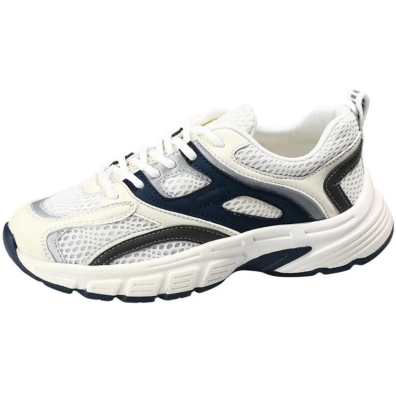 2021 Women's Sports Shoes Fashion Women's Sneakers Breathable Mesh Color Matching Walking Shoes Women's Lace-Up Platform Shoes
2021 Women's Sports Shoes Fashion Women's Sneakers Breathable Mesh Color Matching Walking Shoes Women's Lace-Up Platform Shoes
