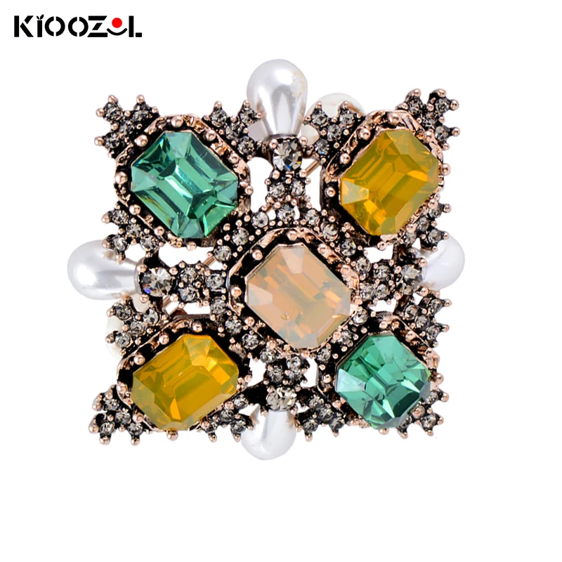 KIOOZOL Square Colorful Crystal Micro Inlaid Cubic Zirconia Brooch For Women Vintage Jewelry Accessories 145 KO2
KIOOZOL Square Colorful Crystal Micro Inlaid Cubic Zirconia Brooch For Women Vintage Jewelry Accessories 145 KO2