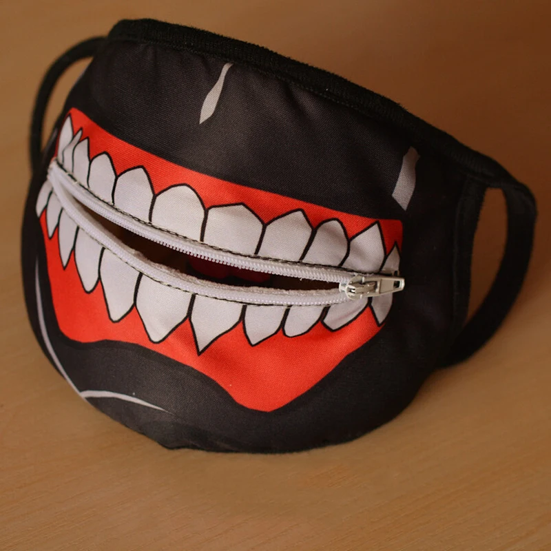 Tokyo Ghoul Zipper Mouth Mask Face Mask Dustproof Mask Cotton Fabric Cartoon Printed Anime Cosplay Props Reusable Adult Unisex
Tokyo Ghoul Zipper Mouth Mask Face Mask Dustproof Mask Cotton Fabric Cartoon Printed Anime Cosplay Props Reusable Adult Unisex