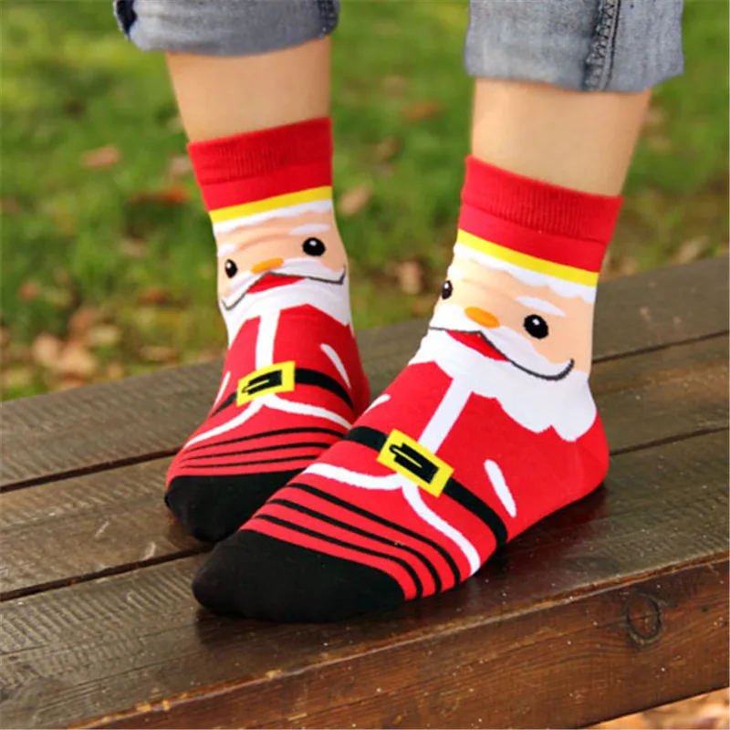 1 Pair Woman Socks Christmas Calcetines De La Mujer Santa Claus Cartoon Cute Cotton Socks Women Girls Kobieta Skarpetki Damskie 
1 Pair Woman Socks Christmas Calcetines De La Mujer Santa Claus Cartoon Cute Cotton Socks Women Girls Kobieta Skarpetki Damskie