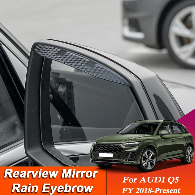 Car-styling For Audi Q5 FY 2018-Present Carbon Fiber Rearview Mirror Eyebrow Rain Shield Anti-rain Cover Sticker Auto Accessory
Car-styling For Audi Q5 FY 2018-Present Carbon Fiber Rearview Mirror Eyebrow Rain Shield Anti-rain Cover Sticker Auto Accessory