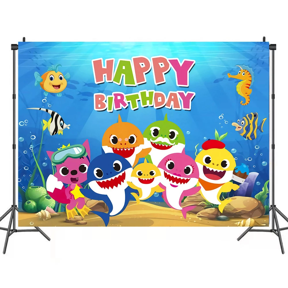 Fish Background Marine Animal Birthday Party Supplies tablecloth Baby Shower Kid Favor Gift Photography backdrop Wall decoration
Fish Background Marine Animal Birthday Party Supplies tablecloth Baby Shower Kid Favor Gift Photography backdrop Wall decoration