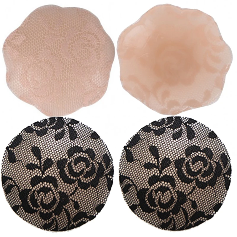 Reusable Lace Silicone Nipple Pads Adhesive Breast Petals Lift Up Nipple Sticker Cover Strapless Invisible Women Sticky Bra
Reusable Lace Silicone Nipple Pads Adhesive Breast Petals Lift Up Nipple Sticker Cover Strapless Invisible Women Sticky Bra
