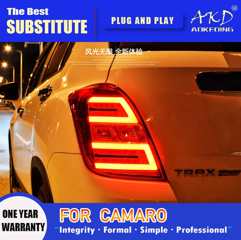 AKD Tail Lamp for Chevrolet Trax LED Tail Light 2013-2017 Trax Rear Fog Brake Turn Signal Automotive Accessories
AKD Tail Lamp for Chevrolet Trax LED Tail Light 2013-2017 Trax Rear Fog Brake Turn Signal Automotive Accessories