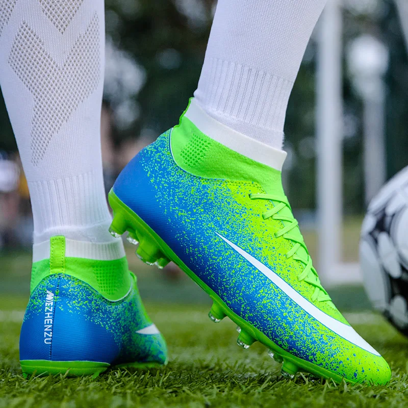 Indoor Superfly Football Boots Men Sports Cleats Soccer Shoes Turf Kids Trainers Sneakers High Top Sock Athletic Football Shoes
Indoor Superfly Football Boots Men Sports Cleats Soccer Shoes Turf Kids Trainers Sneakers High Top Sock Athletic Football Shoes
