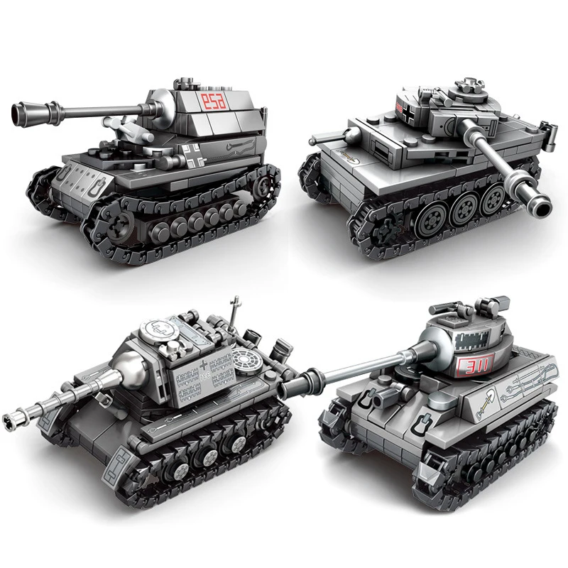 World War 2 Military Tank vehicle Model Army WW2 Legion Soldier Building Blocks Bricks Assembly Toys Children Gift
World War 2 Military Tank vehicle Model Army WW2 Legion Soldier Building Blocks Bricks Assembly Toys Children Gift