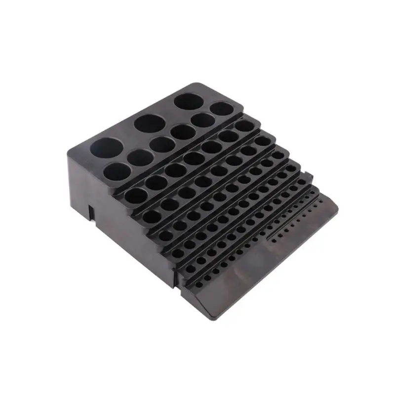Black Drill Bit Storage Box Milling Cutter Drill Finishing Holder Organizer Case 50JC
Black Drill Bit Storage Box Milling Cutter Drill Finishing Holder Organizer Case 50JC
