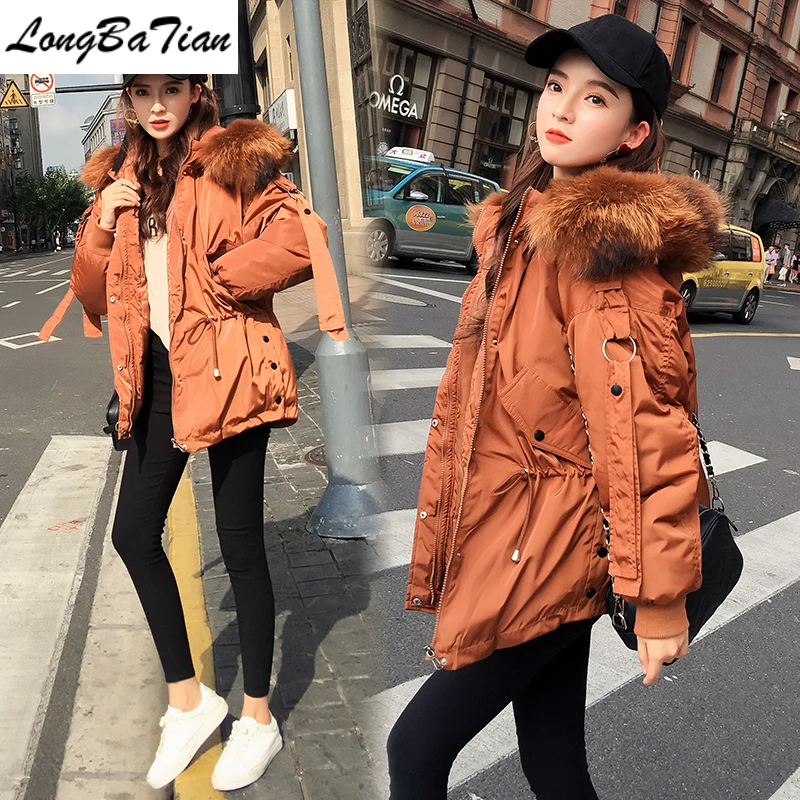 woman coats 2020 new fashion parka women winter jacket Fur collar coat hooded outwear 
woman coats 2020 new fashion parka women winter jacket Fur collar coat hooded outwear