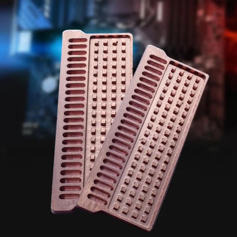 Memory Module Heat Dissipation Pure Copper Heatsink Cooler Radiator for Laptop Notebook Computer
Memory Module Heat Dissipation Pure Copper Heatsink Cooler Radiator for Laptop Notebook Computer