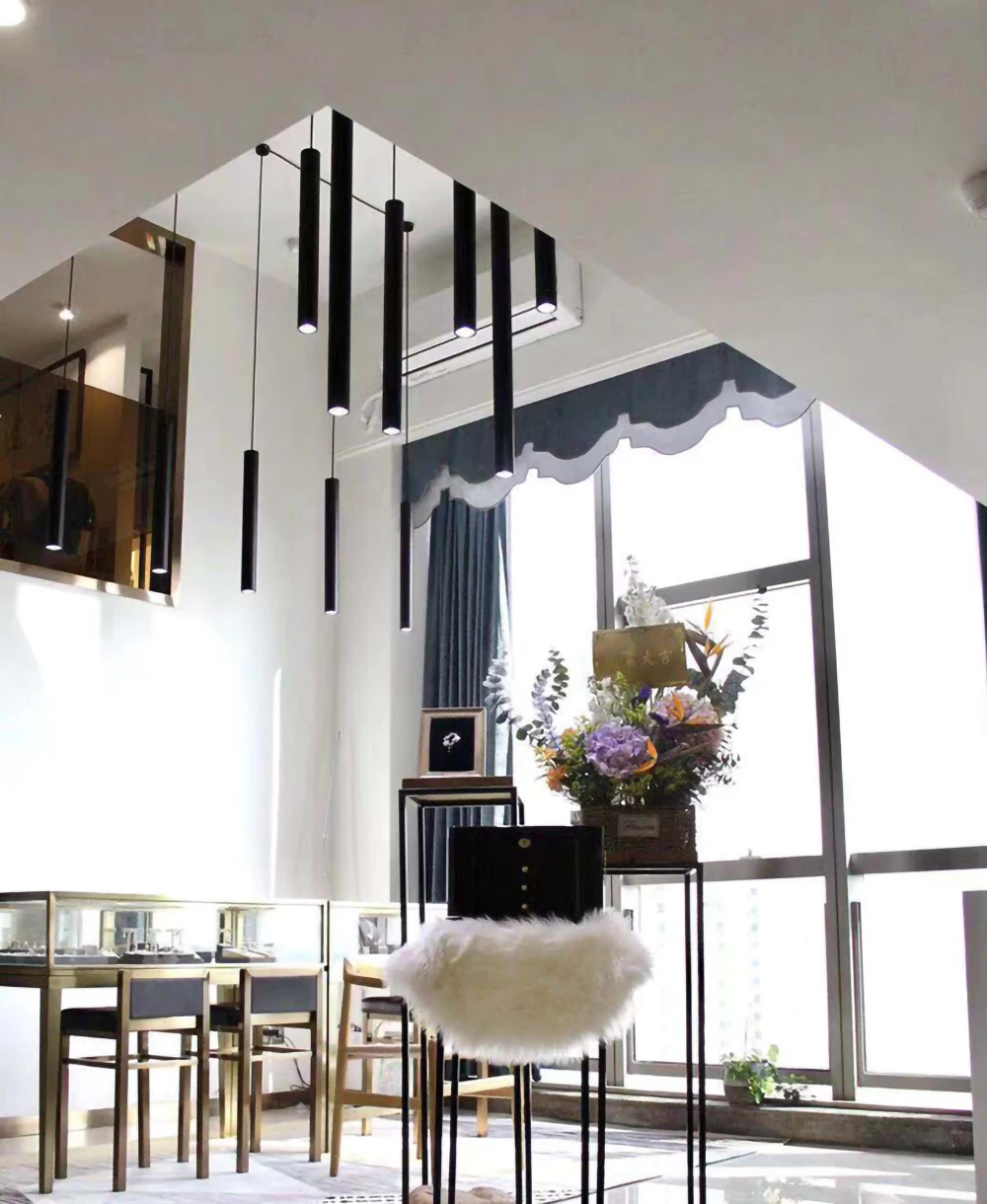 LED Pendant Lights Long Tube Lamps Dimmable CylinderKitchen Dining Room Shop Bar Decoration Cord Pendant Lamp Background Lights
LED Pendant Lights Long Tube Lamps Dimmable CylinderKitchen Dining Room Shop Bar Decoration Cord Pendant Lamp Background Lights