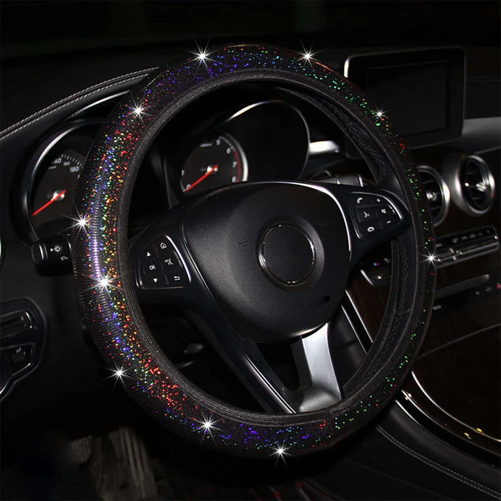 New Arrival High Quality Car Elastic Steering Wheel Cover Colorful Starry FOR 38-37CM Steering Wheel
New Arrival High Quality Car Elastic Steering Wheel Cover Colorful Starry FOR 38-37CM Steering Wheel