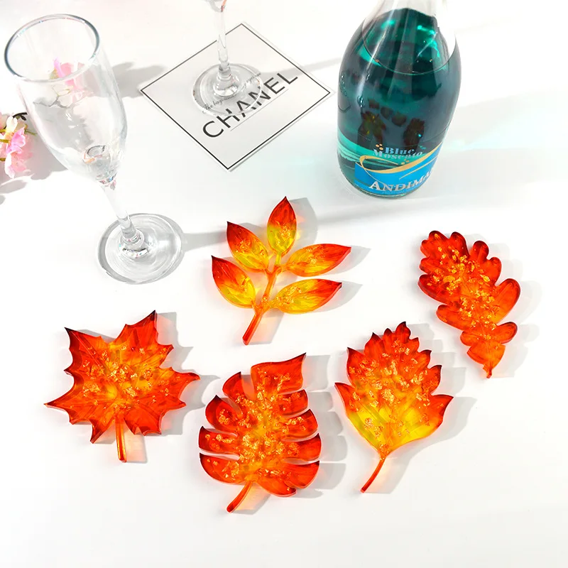 1Pcs Coasters Silicone Molds UV Epoxy Resin Mould Leaf Shape Tray Cup Mat Mold For DIY Handmade Crafts Table Decoration Supplies
1Pcs Coasters Silicone Molds UV Epoxy Resin Mould Leaf Shape Tray Cup Mat Mold For DIY Handmade Crafts Table Decoration Supplies