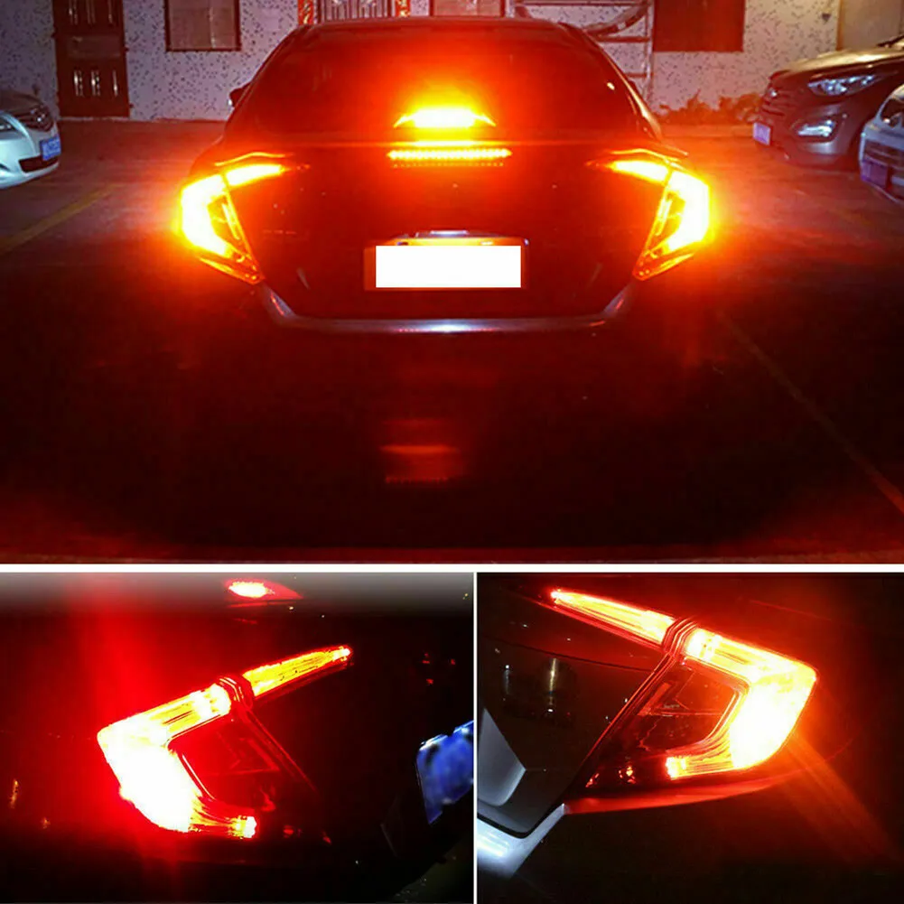 2pcs Red Strobe Flashing Blinking LED Lamp For Honda Civic Accord Brake Tail Light High Power 7443 LED Strobe Light Bulbs
2pcs Red Strobe Flashing Blinking LED Lamp For Honda Civic Accord Brake Tail Light High Power 7443 LED Strobe Light Bulbs