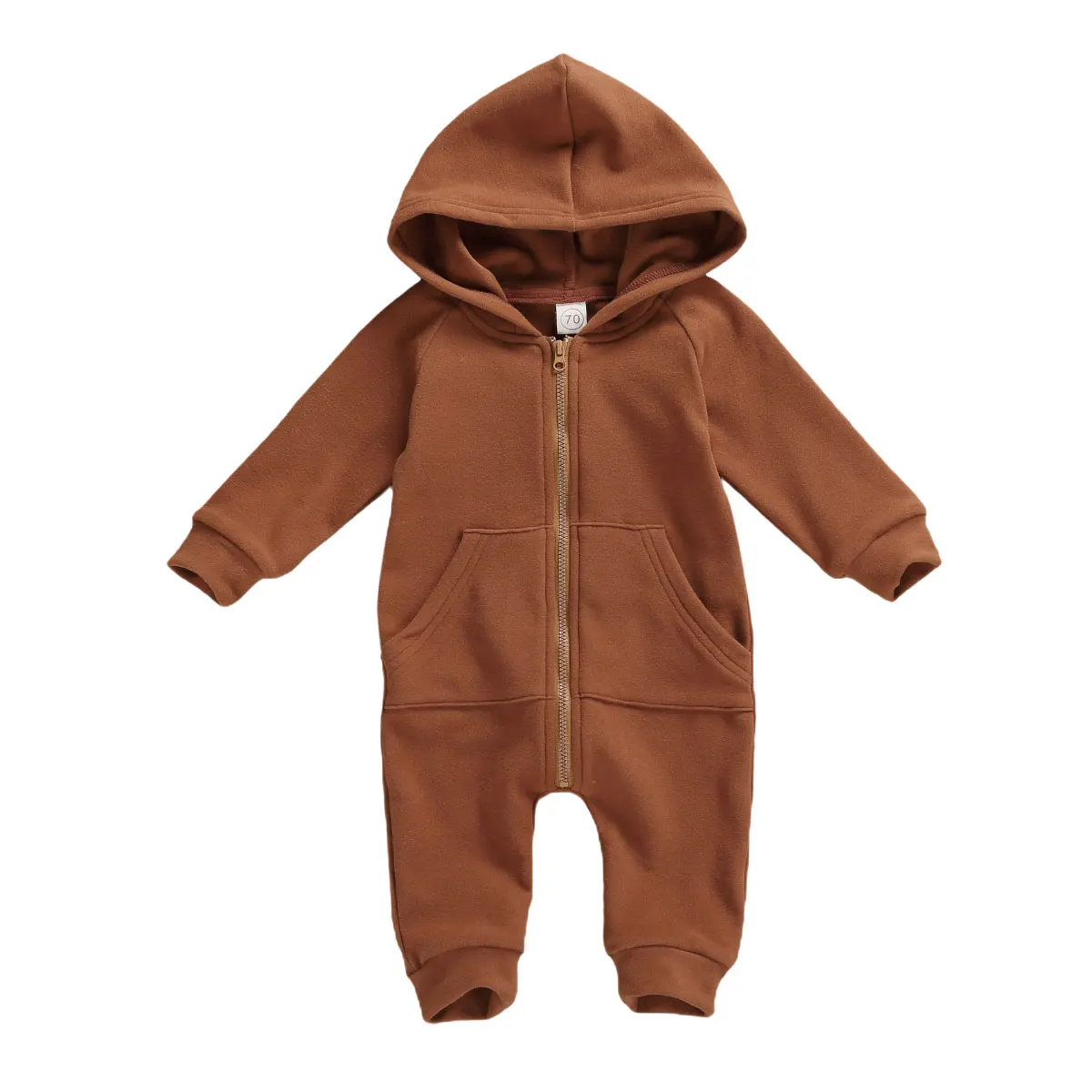 Baby’s Boys Girls Romper Autumn Fashion Solid Color Zipper Hooded Jumpsuit Long Pants with Pocket 0-24months
Baby’s Boys Girls Romper Autumn Fashion Solid Color Zipper Hooded Jumpsuit Long Pants with Pocket 0-24months