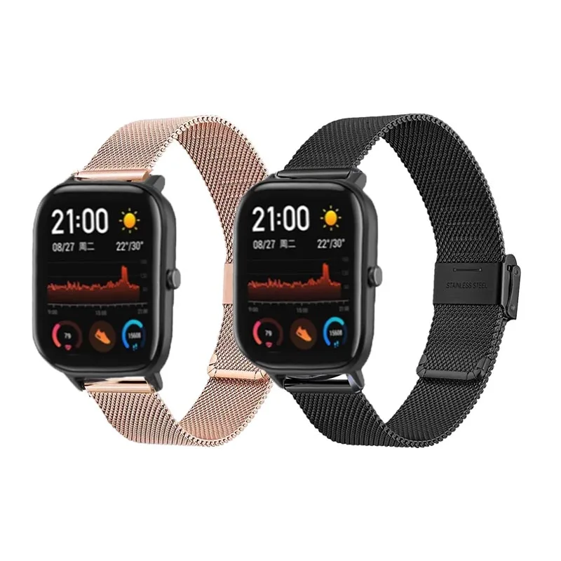 Ремешок «Миланская петля» из нержавеющей стали для Xiaomi Huami Amazfit Bip S U Lite GTS 2 Mini GTR 47 мм 42 мм, браслет для часов 20 мм 22 мм
Ремешок «Миланская петля» из нержавеющей стали для Xiaomi Huami Amazfit Bip S U Lite GTS 2 Mini GTR 47 мм 42 мм, браслет для часов 20 мм 22 мм