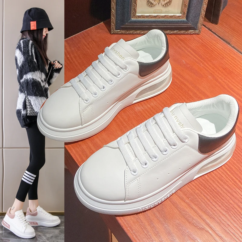 Male Women's Skate New Chic Flat Sandals Shoes Streetwear Female 2021 for Girls White Shoes. Fashionable Leisure ZapatosDe Mujer
Male Women's Skate New Chic Flat Sandals Shoes Streetwear Female 2021 for Girls White Shoes. Fashionable Leisure ZapatosDe Mujer
