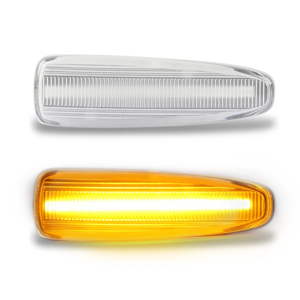 2 Pcs Dynamic Amber LED Side Marker Turn Signal Repeater flowing flash light For Mitsubishi Lancer Evolution X Outlander Mirage
2 Pcs Dynamic Amber LED Side Marker Turn Signal Repeater flowing flash light For Mitsubishi Lancer Evolution X Outlander Mirage