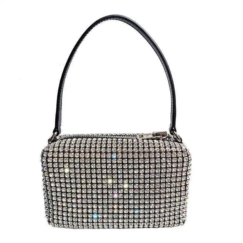 Luxury Diamond Hobo Bag Women Handbag Clutch Fashion Vintage Shoulder Handbag Hot Sale Purse Messenger Handbag Lady Shiny Hobos
Luxury Diamond Hobo Bag Women Handbag Clutch Fashion Vintage Shoulder Handbag Hot Sale Purse Messenger Handbag Lady Shiny Hobos