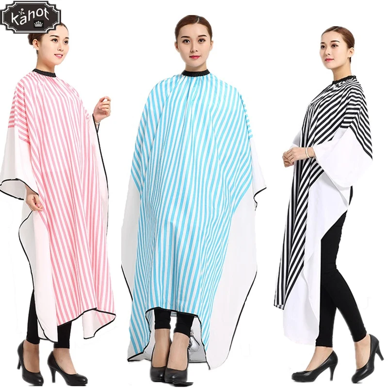 Salon Professional Hair Styling Cape Adult Stripe Barber Hair Cutting Coloring Styling Waterproof Non-sticky Hairdresser apron
Salon Professional Hair Styling Cape Adult Stripe Barber Hair Cutting Coloring Styling Waterproof Non-sticky Hairdresser apron