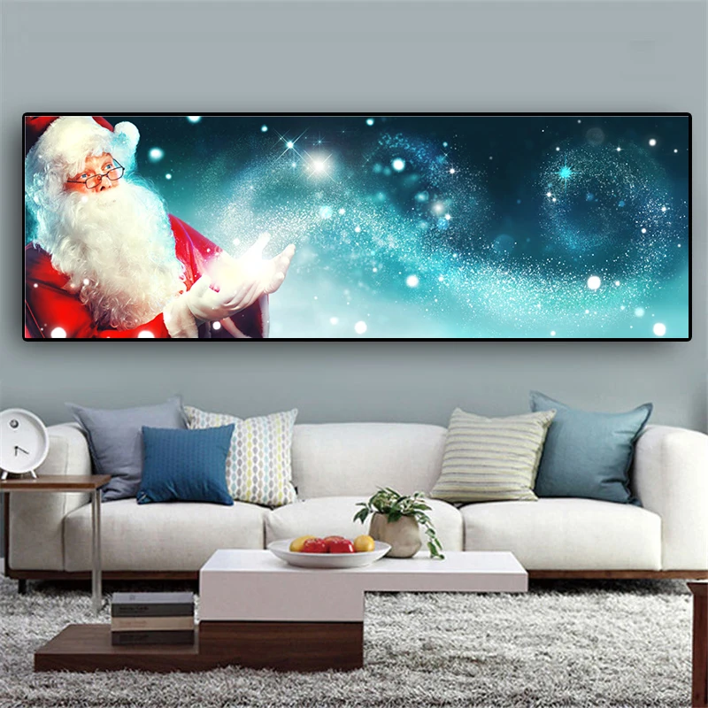 Baby Kids Room Decoration Nordic Wall Art Canvas Painting Print Christmas Santa Claus Elk and Winter Snow Scenery Wall Pictures
Baby Kids Room Decoration Nordic Wall Art Canvas Painting Print Christmas Santa Claus Elk and Winter Snow Scenery Wall Pictures