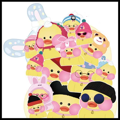 23pcs Cute little yellow duck stickers for kids homemade book stickers on laptop / decorative scrapbooking / DIY
23pcs Cute little yellow duck stickers for kids homemade book stickers on laptop / decorative scrapbooking / DIY