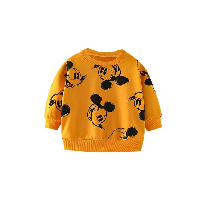 Autumn Kids Clothes Mickey Mouse Printed Sweatshirt Toddler Boys Tops Spring Little Children Outfits Teen Girls Clothing
Autumn Kids Clothes Mickey Mouse Printed Sweatshirt Toddler Boys Tops Spring Little Children Outfits Teen Girls Clothing