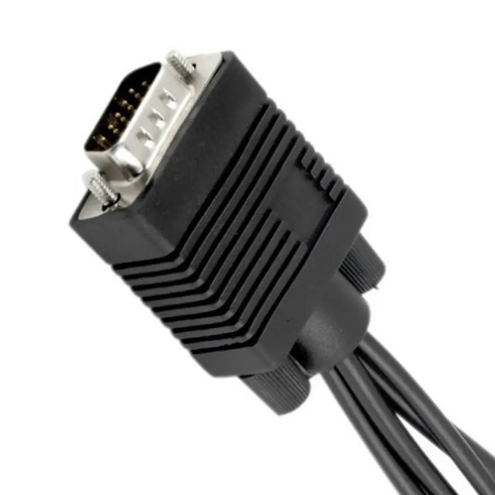 Конвертер Hdmi в Vga SVGA VGA 3 RCA женский кабель конвертер видео ТВ-выход S-Video AV адаптер