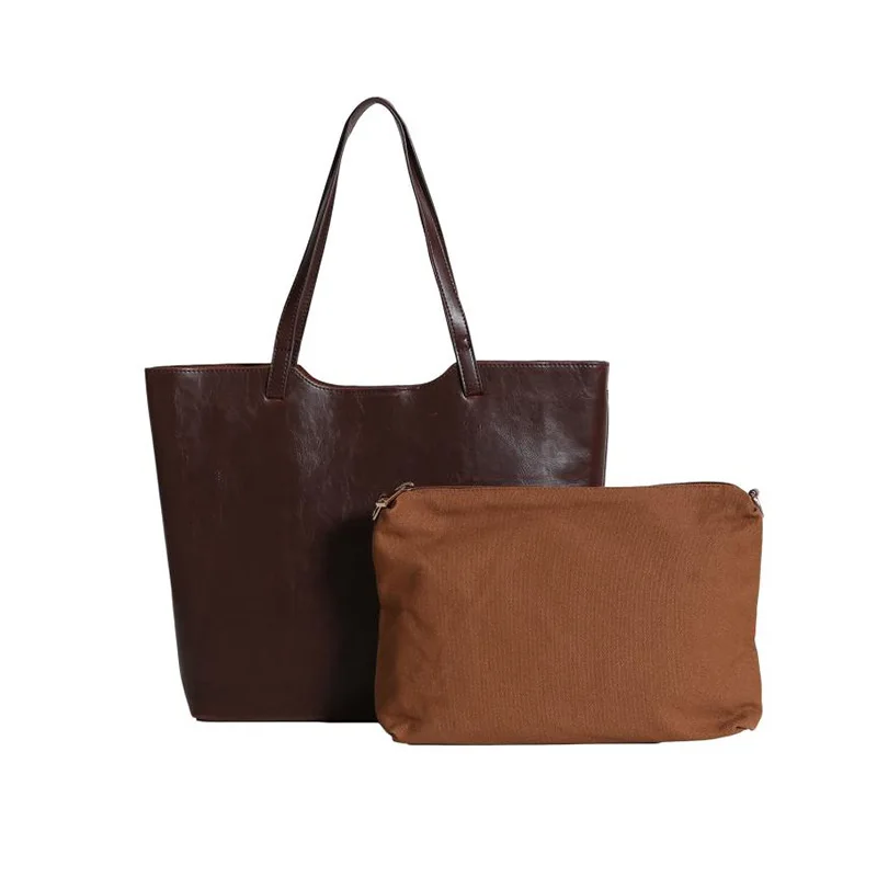 2021 Women's Armpit Bag Shopping Bag Cow Wax Leather Shoulder Bag 
2021 Women's Armpit Bag Shopping Bag Cow Wax Leather Shoulder Bag