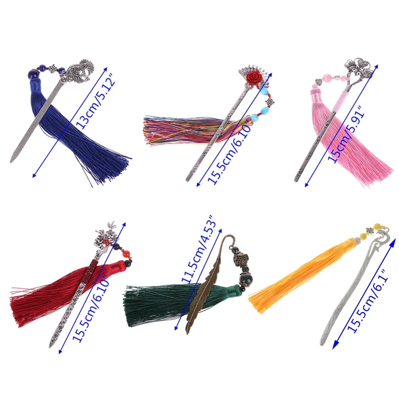 Chinese Style Vintage Classic Metal Bookmark Tassel Beads School Office Supplies C5AE
Chinese Style Vintage Classic Metal Bookmark Tassel Beads School Office Supplies C5AE