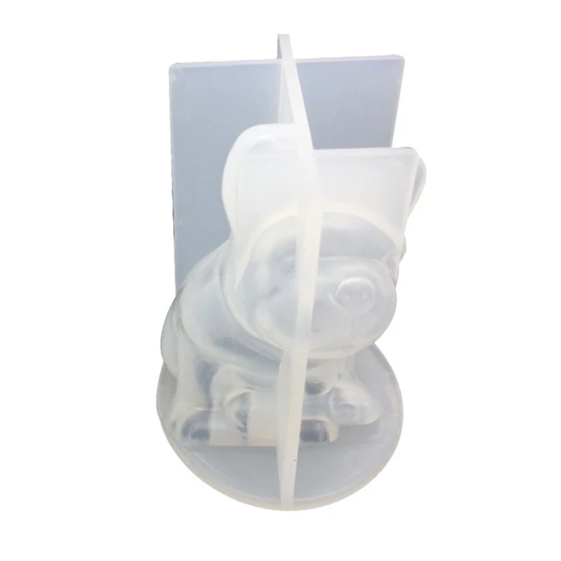 Crystal Epoxy Resin Mold 3D French Bulldog Silicone Mould DIY Crafts Ornaments Car Decorations Casting Tool 
Crystal Epoxy Resin Mold 3D French Bulldog Silicone Mould DIY Crafts Ornaments Car Decorations Casting Tool