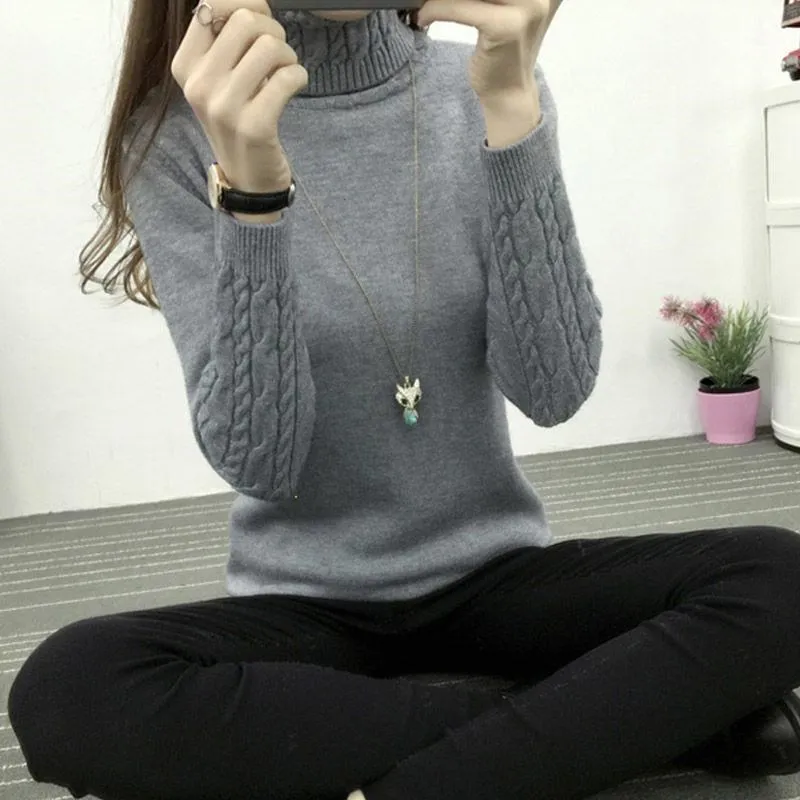 high quality Women Turtleneck 2020 Winter Sweater Women Cashmere Knitted Women Sweaters And Pullovers Female Jumper Tricot Tops
high quality Women Turtleneck 2020 Winter Sweater Women Cashmere Knitted Women Sweaters And Pullovers Female Jumper Tricot Tops