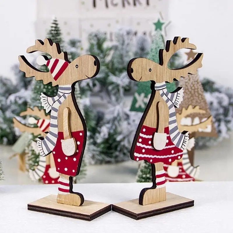Wooden Ornaments Christmas Decoration Interesting Beautiful Wood Elk Gift Painted The Assembly Christmas Elk Entertainment
Wooden Ornaments Christmas Decoration Interesting Beautiful Wood Elk Gift Painted The Assembly Christmas Elk Entertainment